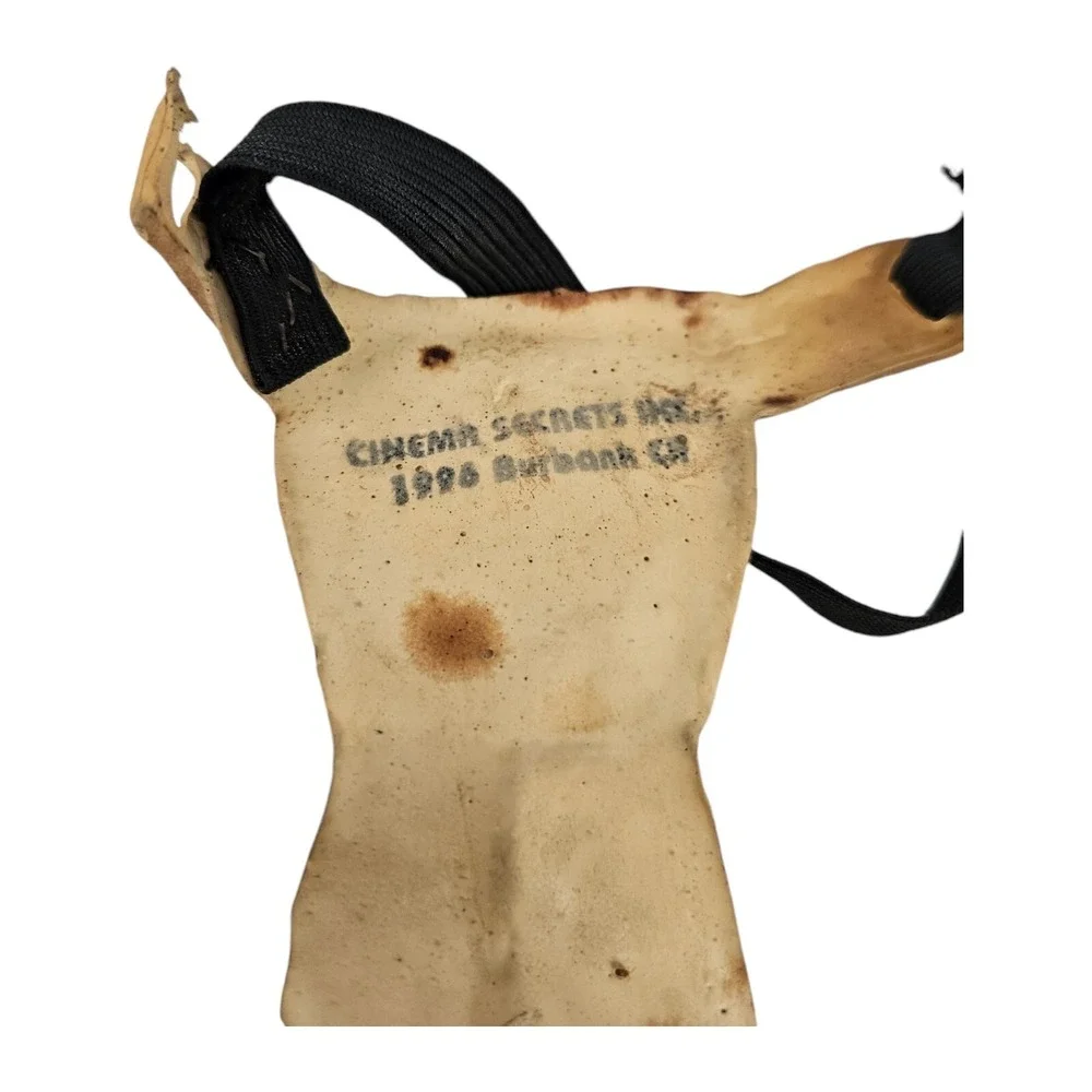 Halloween Costume Prop Necktie Anthropomorphic Latex Face '96 Cinema Secrets